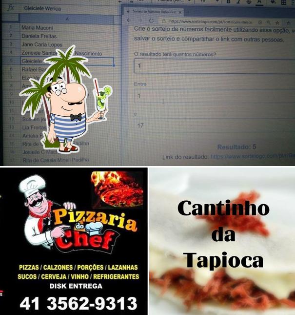 Here's a pic of Pizzaria Do Chef