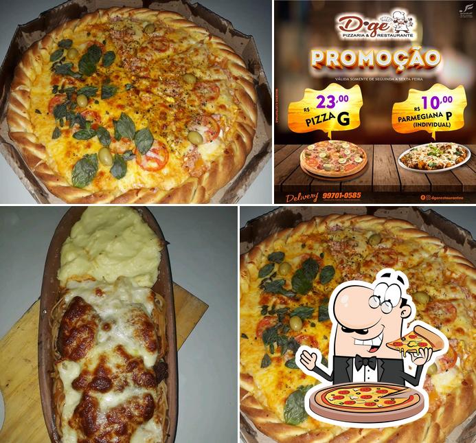 Escolha diversos variedades de pizza