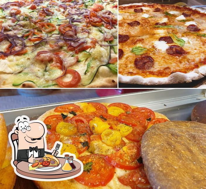 Order various types of pizza