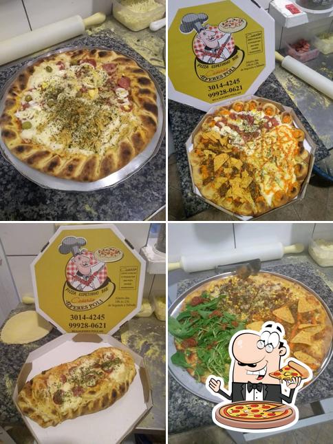 Consiga diferentes estilos de pizza