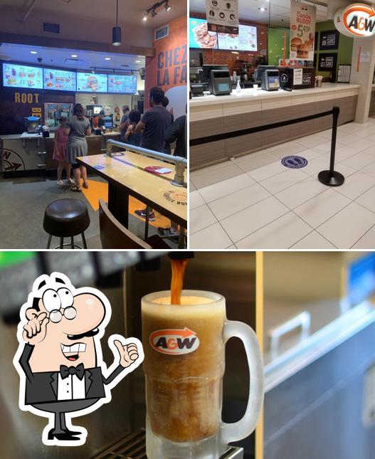 Vérifiez la photo affichant la intérieur et bière concernant A&W Canada