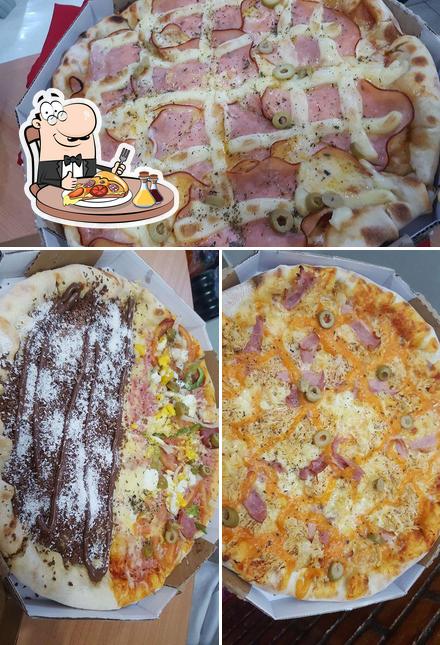 Consiga pizza no Estação Da Pizza Pizzaria