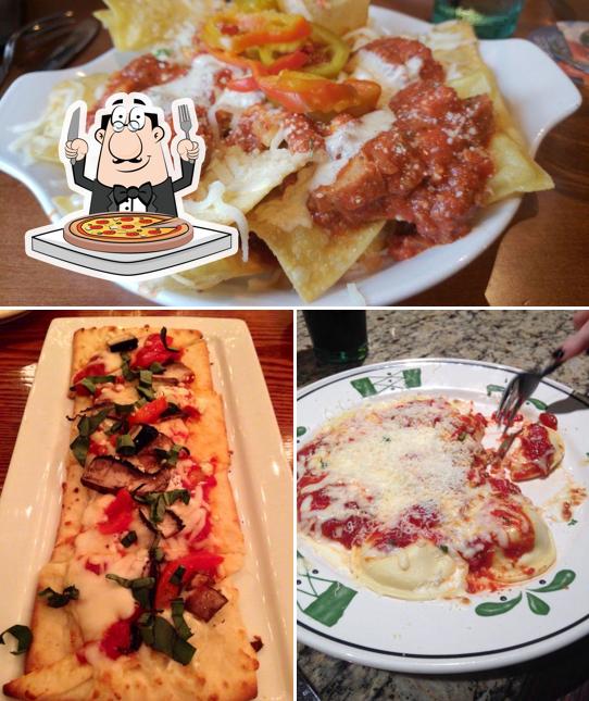 Try out pizza at Olive Garden Italian Restaurant