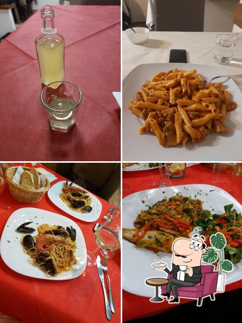 Dai un'occhiata agli interni di Osteria del gusto