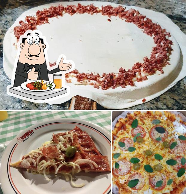 Comida em República da Pizza