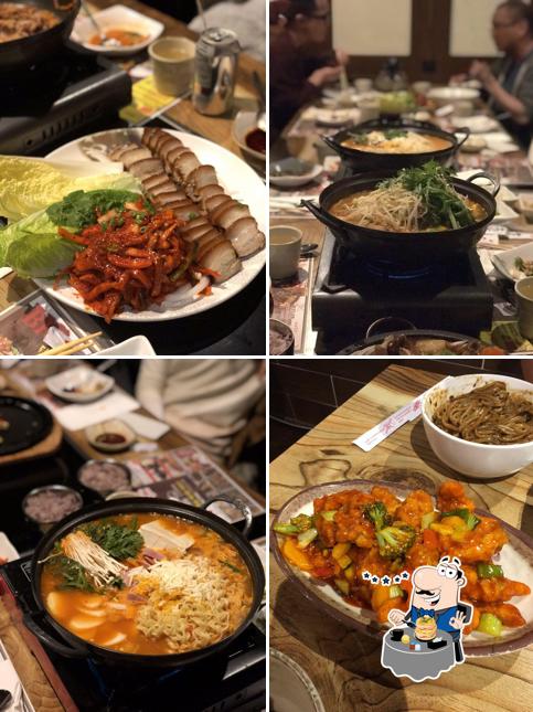 Nourriture à Song Cook's Korean Chili