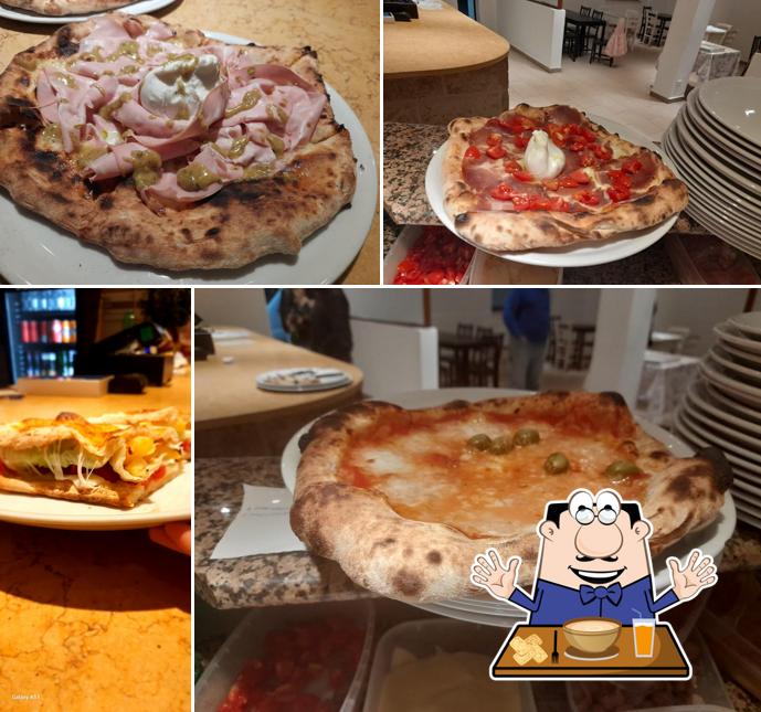 Food at Voglia di Pizza