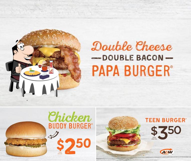 Faites-vous plaisir avec un hamburger à A&W Canada