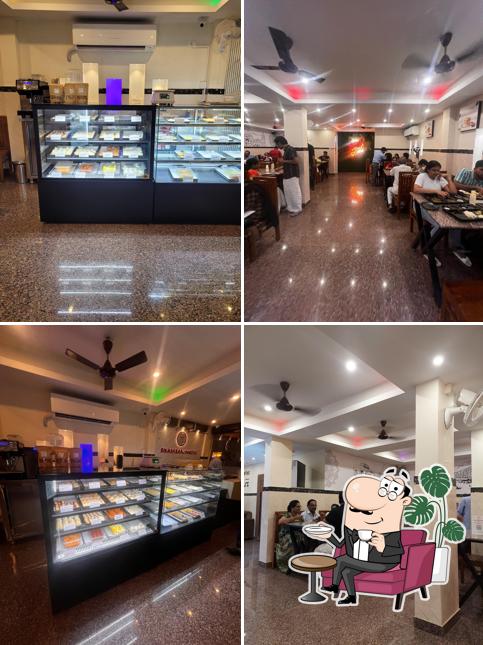 The interior of Bikash Babu Sweets & Chaats