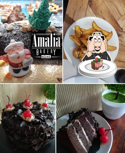 Torta al cioccolato al Amalia Bakery Home