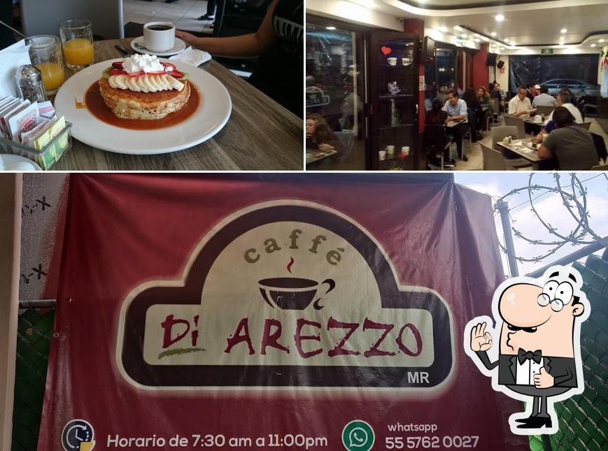 Caff Di Arezzo cafeteria Mexico City Fray Servando Teresa de