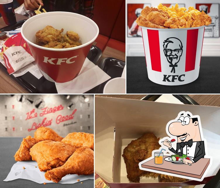 Еда в "KFC"