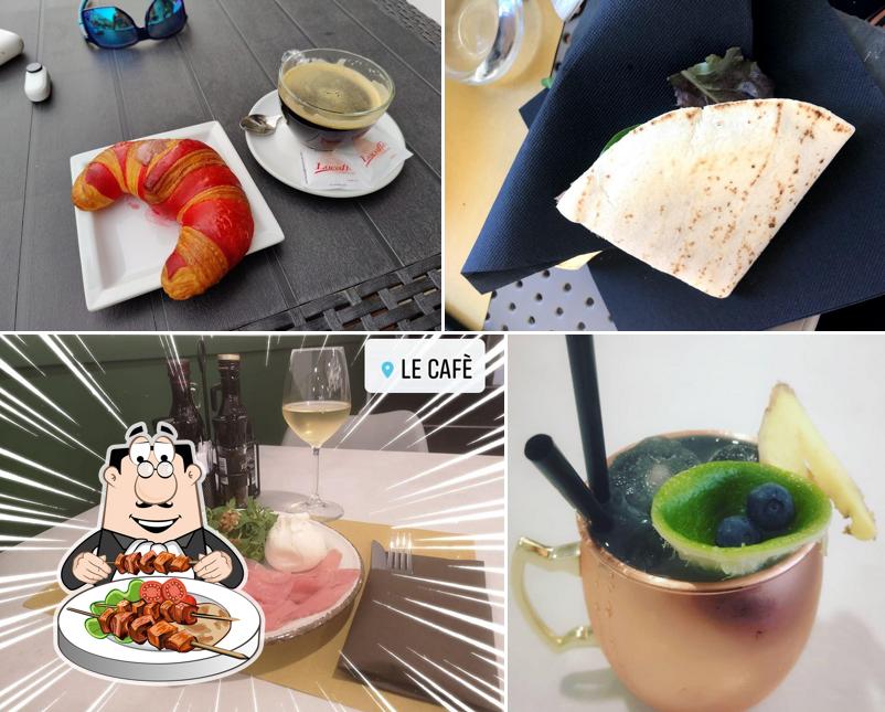 Las imágenes de comida y bebida en Le Cafè