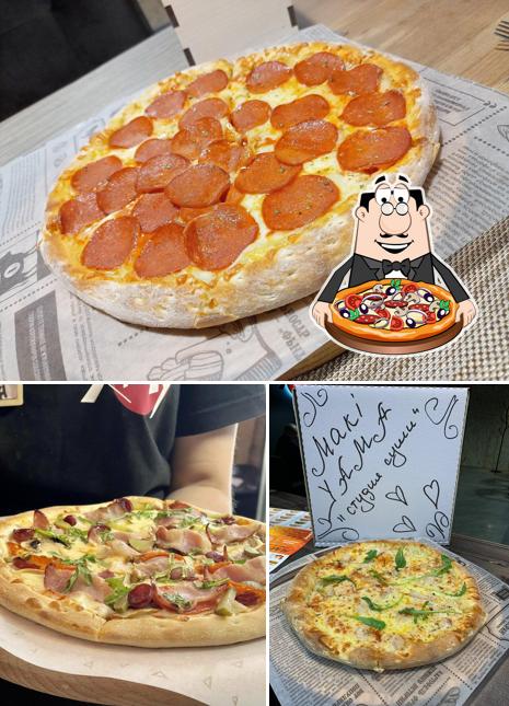 Order pizza at Maki Yama