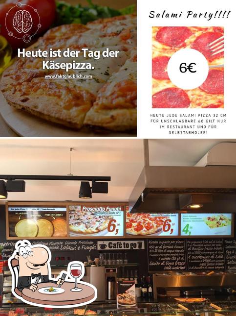 Essen im pizzahelden Straubing