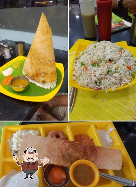 Food at Hot Dosai
