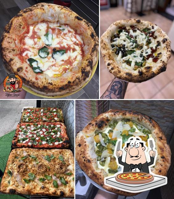 A Pizzeria Stefano Caiazza 3.0, puoi provare una bella pizza