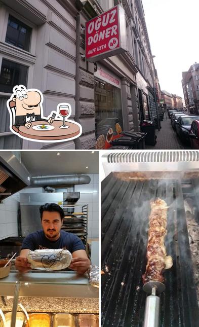 La photo de la nourriture et extérieur de Oguz Döner & Pizza Afsin’s