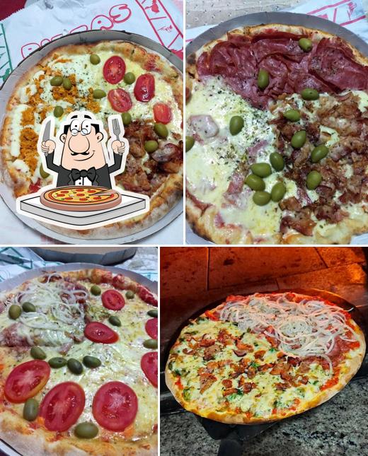 Experimente pizza no Pizzaria Flor de Vila Formosa