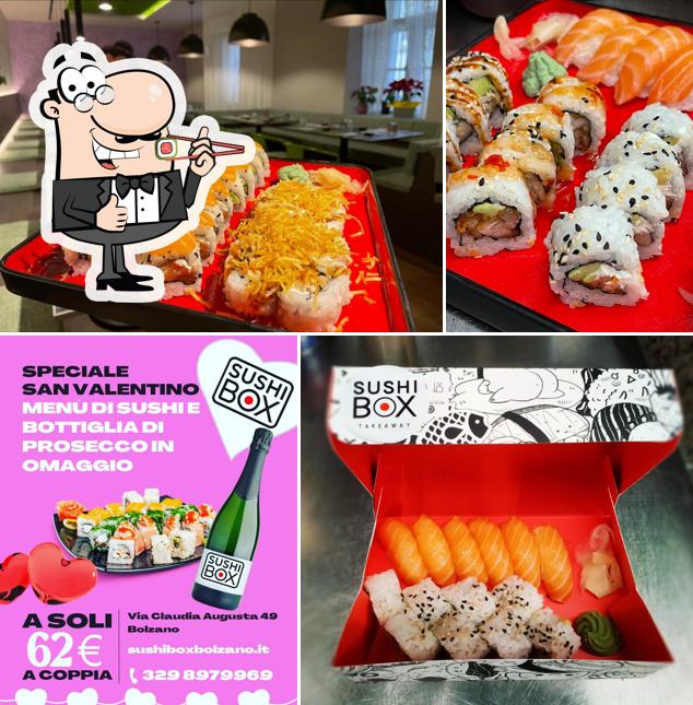 Ordina le diverse opzioni di sushi