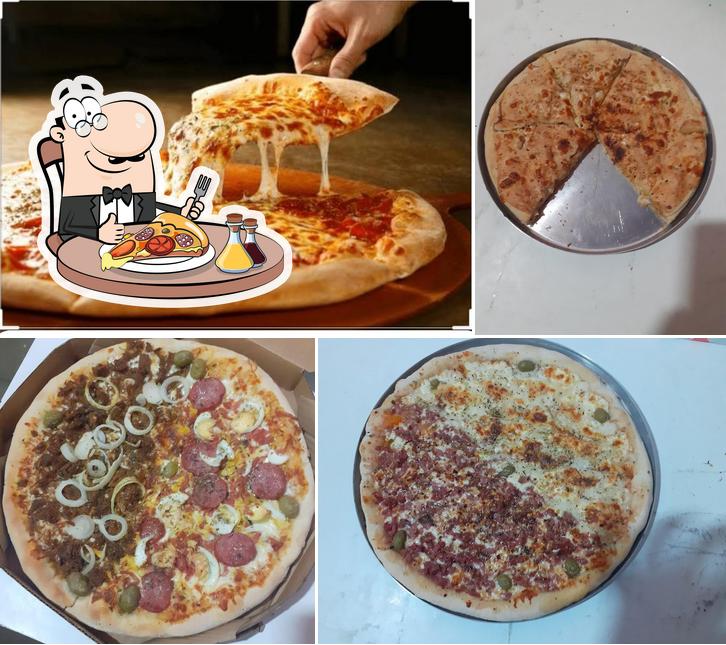 Consiga diversos estilos de pizza