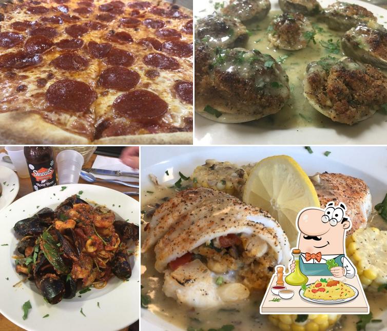 Meals at Bruno's Pizzeria