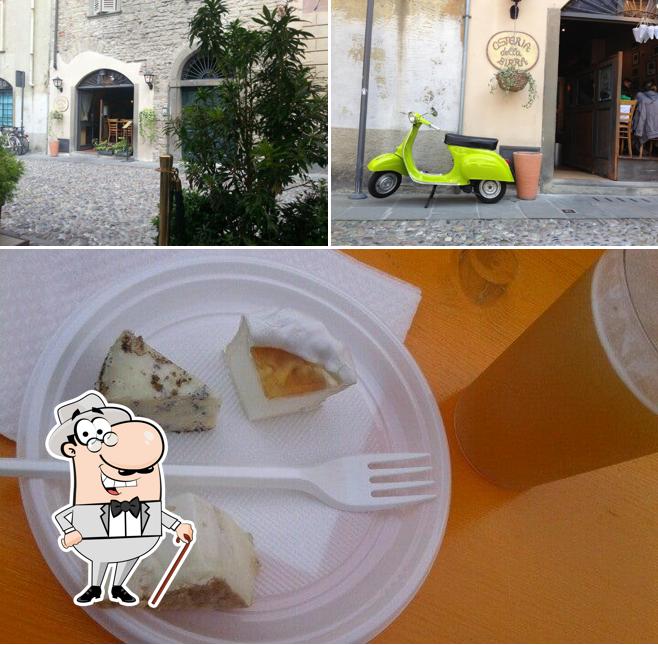 Osteria della Birra si caratterizza per la esterno e cibo