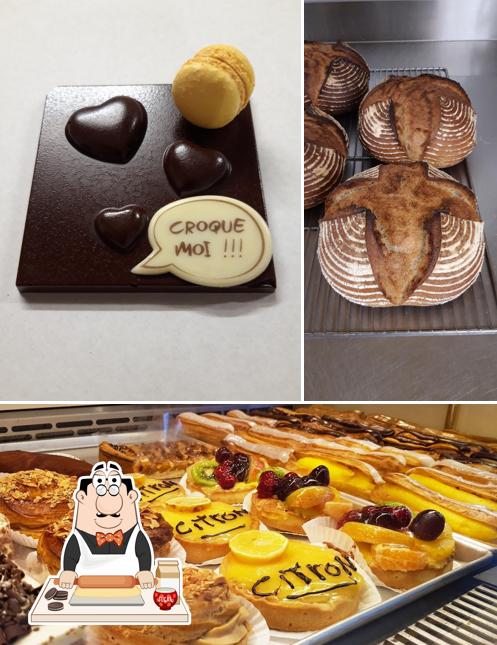 Boulangerie Pâtisserie chocolaterie Julien propose une sélection de desserts