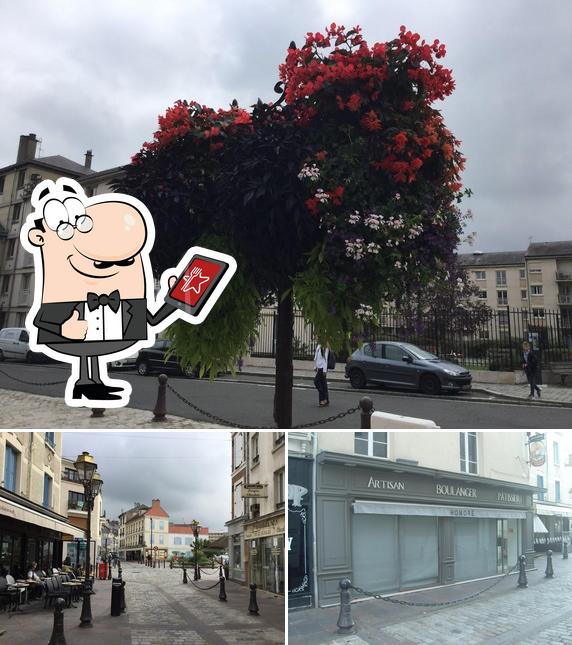 Jetez un coup d’œil à quoi ressemble Boulangerie Honoré. à l'extérieur