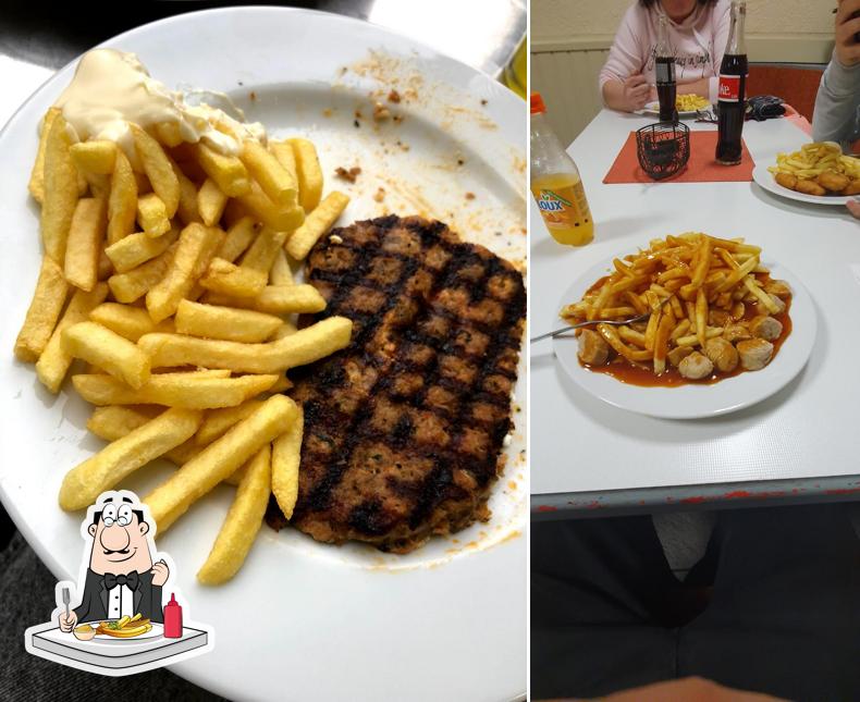 Essayez des pommes frites à Grillhaus zum Griechen