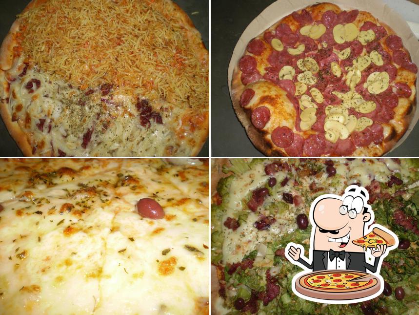 Experimente diferentes variedades de pizza