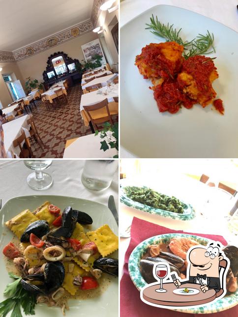 Cibo al Ristorante Montallegro Orlandi