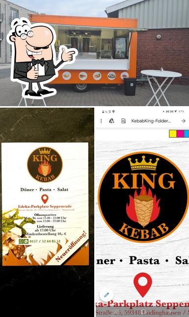Look at the photo of KING KEBAB