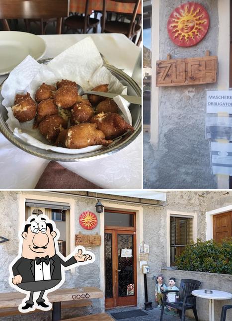 Gli interni di Osteria Sole Zuch