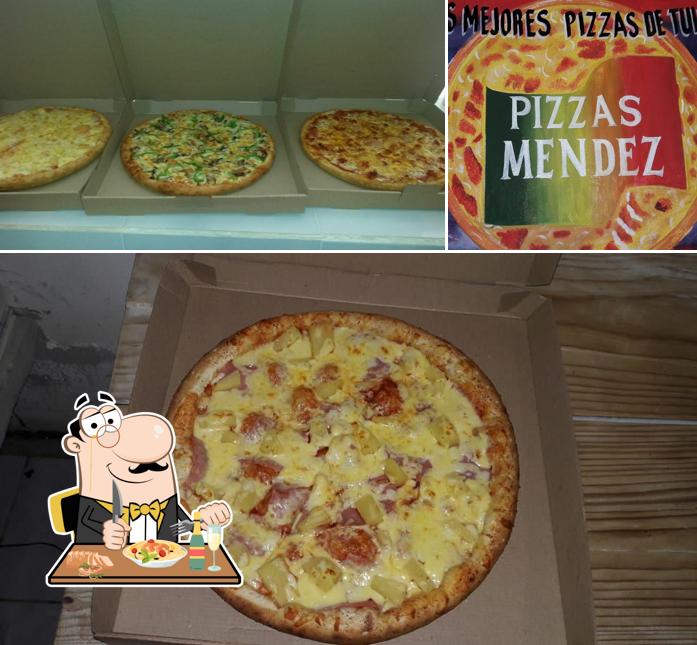 Еда в "Pizzas Mendez"