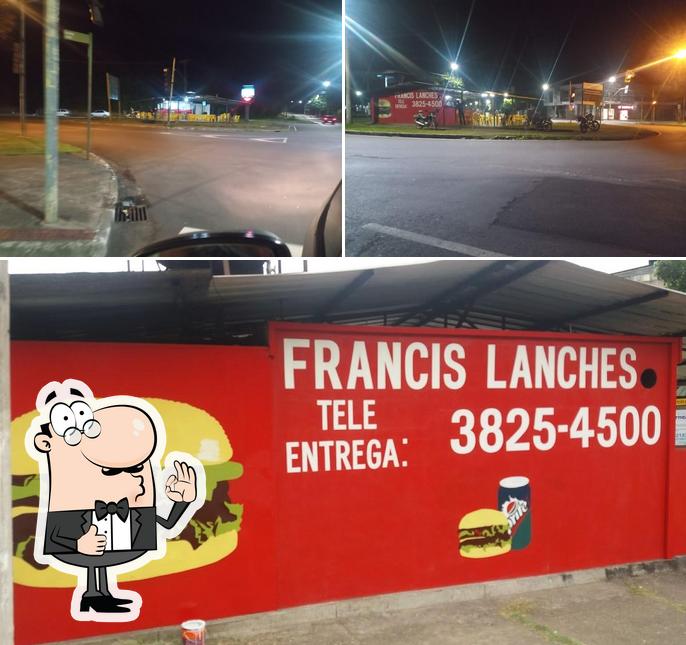 Here's a pic of FRANCIS LANCHES