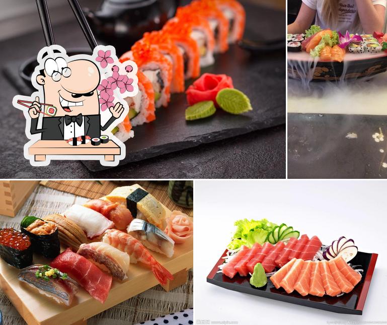 Choisissez de nombreuses options de sushi