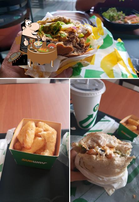 Comida em Subway