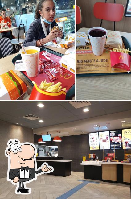 O interior do McDonald's