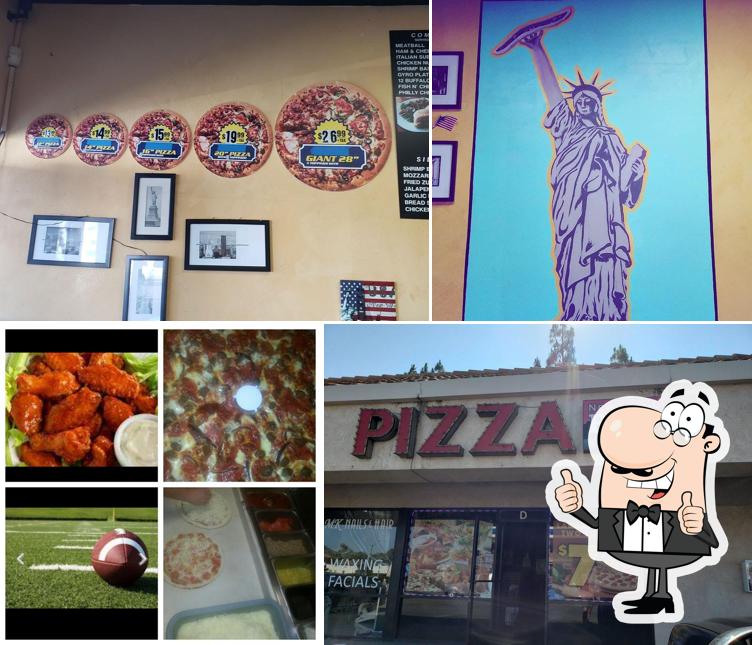 Mire esta foto de New York Giant Pizza