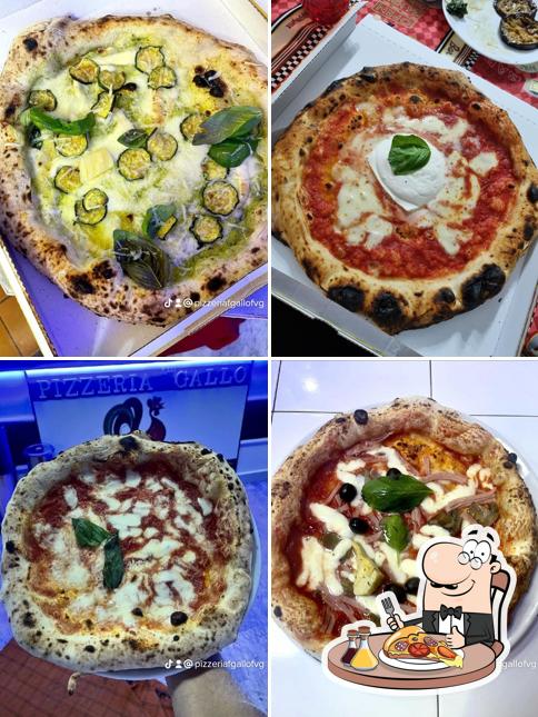 A Pizzeria F.lli Gallo, puoi goderti una bella pizza