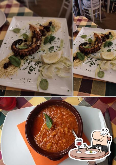 Cibo al Casa Francesco Meeresfrüchte-Restaurant