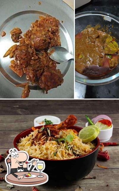 Food at Hyderabadi Chicken Centre