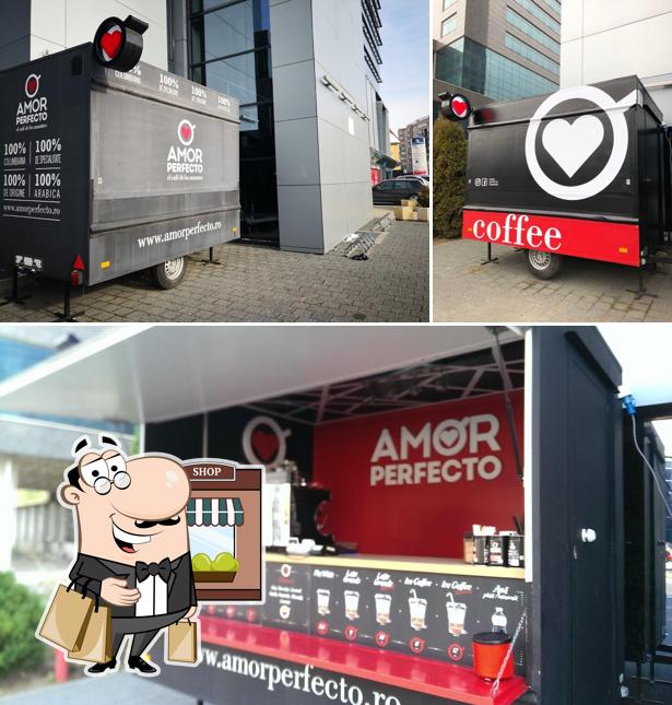 The exterior of Amor Perfecto Romania - Coffee Truck