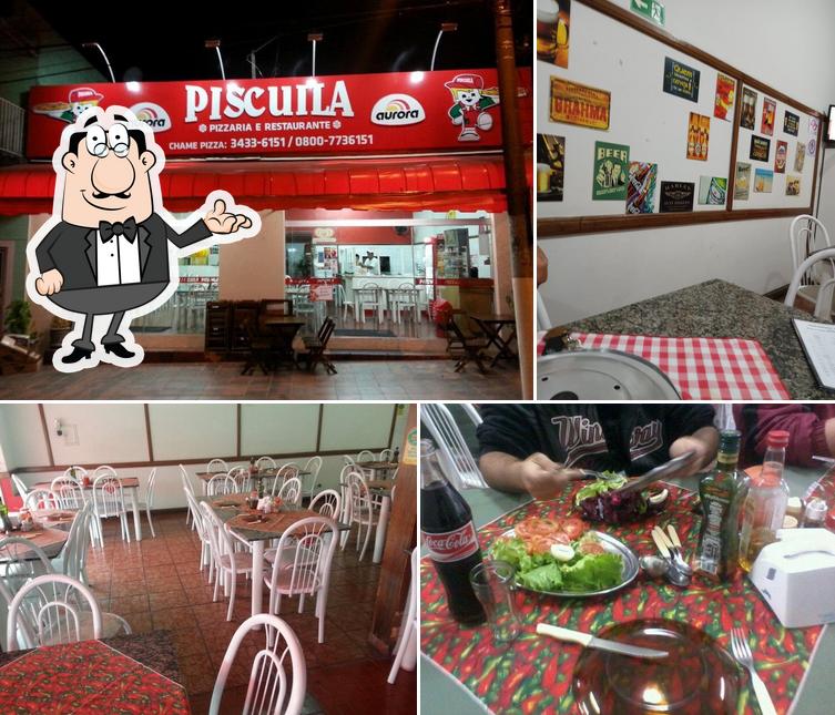 O interior do PIZZARIA PISCUILA