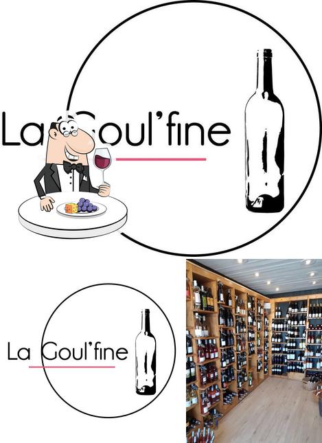 Il est fort sympathique de profiter d'un verre de vin à La Goul'fine