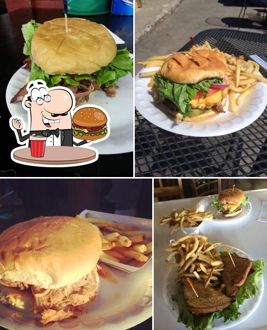 Get a burger at Pucketts of Leipers Fork