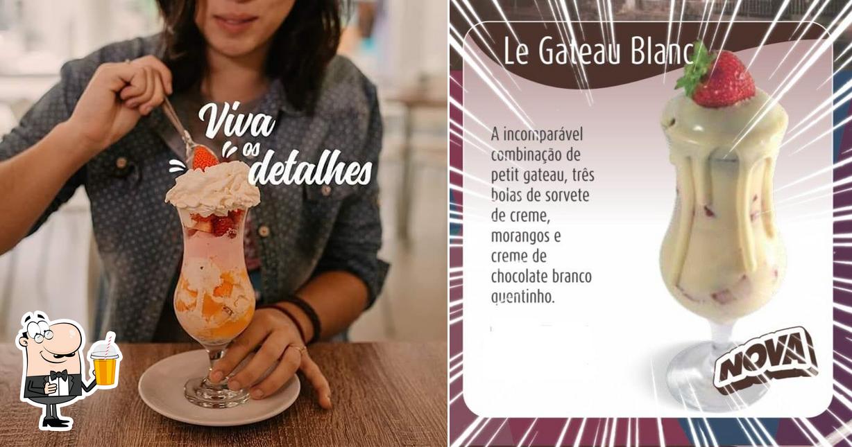 Desfrute de uma bebida no PURO SABOR Sorveteria