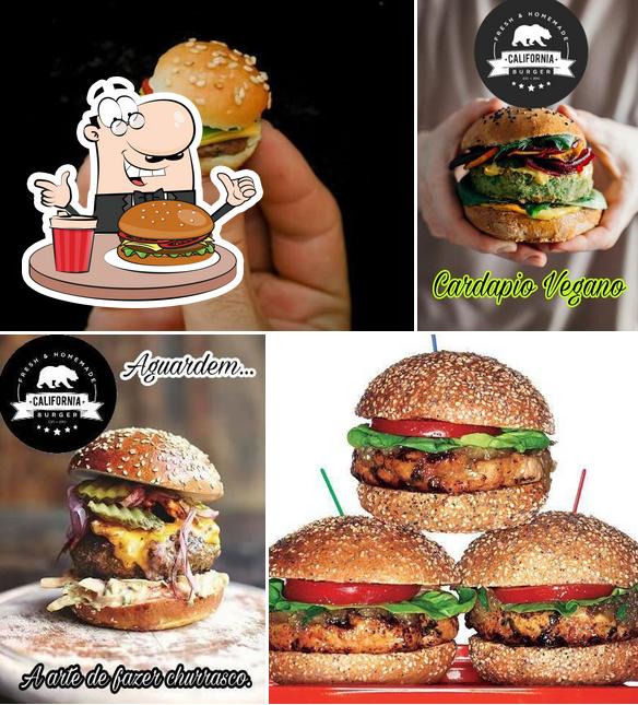 Os hambúrgueres do California Burger MT irão saciar diferentes gostos