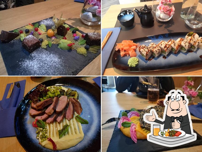 Platos en Ichiba fish&sushi